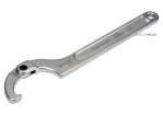 Ключ гаковий з носиком на шарнірі в діапаз. M= 50-80 мм YATO, Хр-Ванад., L= 280 мм [10/50]