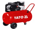 Компресор мережевий професійний YATO 230 В, 2.2 кВт,тиск ≤ 8 Bar,под.повітря-199 л/хв, ресивер-100 л (YT-23240)