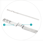 Хомут пильника ШРКШ з нержавіючої сталі NORMA W4: Ø= 25-50 мм