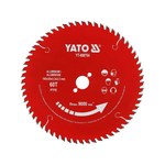 Диск пильный по алюминию с победитовыми напайками YATO: d= 185/20 мм t= 2.2 мм, 60 зубцов t= 3.2 мм YT-608754