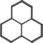 Форми для виготовлення бруківки VOREL : 360 х 360 x 40 мм, з поліпропілену [10/120]