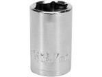 Головка торцевая 6-гранная STHOR: квадрат-1/2", М17, из углеродистой стали (53339) 53339