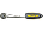 Трещотка 1/4" изогнутая VOREL 53571, CrV, 72 зуба