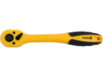 Трещотка изогнутая 3/8" VOREL 53576, 200 мм, 72 зуба