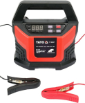 Зарядный прибор с LCD дисплеем от сети 230В YATO до аккумулятов 12V; 2, 6,10,15 А, макс. 300AГод