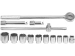 Набір головок торцевих насадних VOREL 58140, 3/4", 22-50 мм, 14 шт