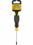 Отвертка крестовая STANLEY "Cushion Grip" S/D "Philips": PH1 X 75MM (STHT16155-0)