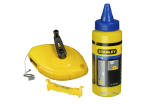 Шнур для розмітки STANLEY " PowerWinder ", в комплекті, 30м, крейдяний порошок 45г, Підвісний рівень