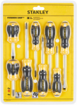 Набор отверток STANLEY "Cushion Grip S/DRIVER": 8 шт (STHT16167-0)
