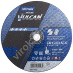 Диск відрізний по металу і нержав. сталі тм "NORTON VULCAN"; Ø= 230х22,2 мм, t= 2.5 мм