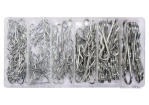 Шплінти пружні хвилясті різних розмірів YATO, набір 150 шт. [6/24]