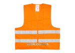 Жилет сигнальний VOREL оранжевий, розм. XXXL [100]