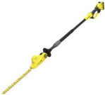 Кущоріз для живоплоту акум FATMAX V20 , шина 45см, штанга телескоп 2,1-3,3 м, 1 акум 4А (SFMCPH845M1-QW)