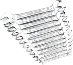 Набор ключей гаечных рожковых от 6 до 22 из 8 шт. CrV МТХ