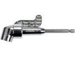Угловой адаптер для шуруповерта STHOR 65840, 130 мм, 1/4", реверс