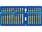 Набор головок-бит HEX, Torx, Spline VOREL 66400, 40 шт, привод 3/8" и 1/2", CrV