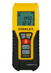 Дальномір лазерний STANLEY TLM 99 : Клас лазера 2, дальність -30 м, похибка +/- 2 мм DW
