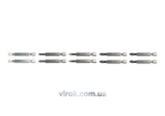 Набір насадок викруткових YATO : SL5, SL6, PH1/1, PH2/2, PZ1/1, PZ2/2, L= 50 мм. 10шт. [25/100]