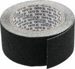 Лента противоскользящая YATO l= 5 м, w= 50 мм, из ПВХ, черная в рулоне