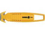 Нож с трапециевидным лезвием VOREL 76030, 148×38×10 мм, ABS