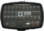 Набір насадок викруткових Industry USH: з тримачем, PH, PZ, SL, TX, HEX, 32 ел (U0004205)
