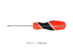 Викрутка хрестова YATO : "Philips" PH1 x 75 мм [12/60/240]