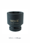 Головка торцева ударна 6-гранна YATO : квадрат 1", М= 46 мм, L= 73 мм [3/12]