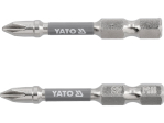 Насадка викруткова YATO PH1 х 50мм. HEX 1/4", покрита нікелем, 2шт.[10]