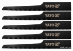 Полотна до пневматичної шаблевої пили YT-09955 YATO : 24 зуби/1", 5 шт [50/200]