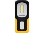 Фонарь COB LED аккумуляторный VOREL: диодный (3Вт) 100Lm, Li-Ion 3.7 В, 800 A/Год, 5 режимов (82723)