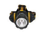 Фонарь VOREL на лоб, ударопрочный 3-функции, 3 батарейки ААА, 1 LED/ 1 W (88674)