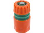 Коннектор для шланга быстросъемный FLO 89225, 1/2", аквастоп