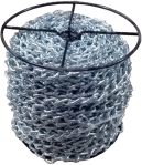 Ланцюг кручений ланкою оцинкований ТМ "VIROK" DIN 5686; Ø= 5 мм, 25 кг, l= 48 м ± 1,0% (TR)