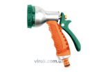 Зрошувач-пістолет 7-режимний FLO до шлангу 1/2", TPR-пластик + цинк [12/48]