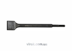 Зубило "лопатка" YATO : SDS+, 40х14 x 250 мм. CrV [6/48]