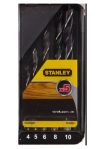 Набір свердл по дереву STANLEY : Ø=4-10 мм, компл. 5 шт.
