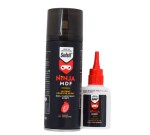 Клей 2-компонентний NINJA MDF : супер швидкий. 200 ML +50 г. спрей-активатор + цианоакрилат (20V072)