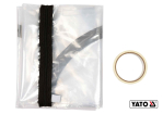Плівка пилезахисна для дверних і віконних отворів YATO: 217х117 см, тип "U", отвір- 180 х 60 см [12]