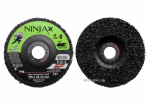Круг зачистний нетканий м'який NINJA : Т27, 125х22 H=13 мм, Р46 (5/100 шт. уп)