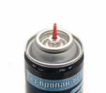 Балон газовий для запальничок VIROK 150g/250ml. 1-разовий (4 перехідників на кришці) (44V150)