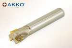 Фреза концевая AEM90-AP06-D10-C10-L120-Z02 под пластину APMT 0602.. AKKO