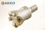 Сменная фрезерная головка с охлаждением AEMR-RD1003-D25-M12-L35-Z03-H под пластину RD.. 1003 AKKO