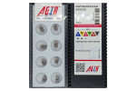 Пластина т/с змінна AXMT 0602PDER-G04 AU1025G AGIR