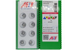 Твердосплавная пластина токарная по алюминию CCGT 060204-CL AN0115S AGIR