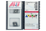 Твердосплавная пластина токарная с вставками PCD CCGW 09T302-1N PCD AGIR