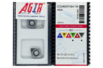 Твердосплавная пластина токарная с вставками CCGW 09T304-1N PCD AGIR