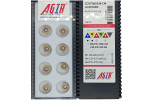 Твердосплавная пластина токарная CCMT 060208-CM AU2040BZ AGIR