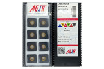 Твердосплавная пластина токарная по чугуну CNMA 120408 AK1030YB AGIR