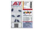 Твердосплавная пластина токарная DCMT 070204-MV AMS1035C AGIR