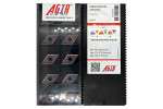 Твердосплавная пластина токарная DNMG 150404-OM AMS1035C AGIR